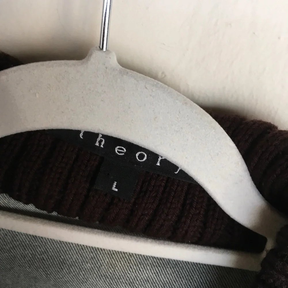 Theory Jean Jacket with Sweater Detail - Picture 3 of 3